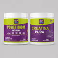 Kit Performance | Creatina Pura + Power Boom Pré-Treino