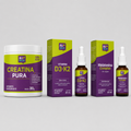 Kit Saúde Total | Creatina Pura + Vitamina D3+K2 + Melatonina Complex