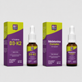 Kit Sono & Imunidade | Vitamina D3+K2 + Melatonina Complex